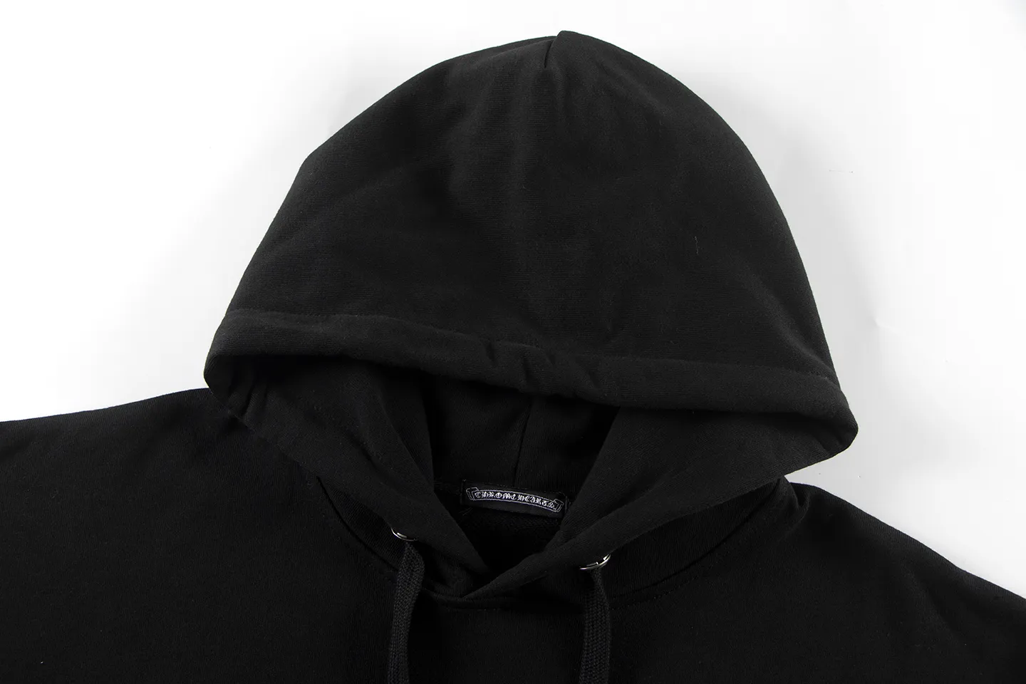 P270 Chrome Hearts Chrome Hearts Logo Hooded Sweatshirt Size: S M L XL Color: Black